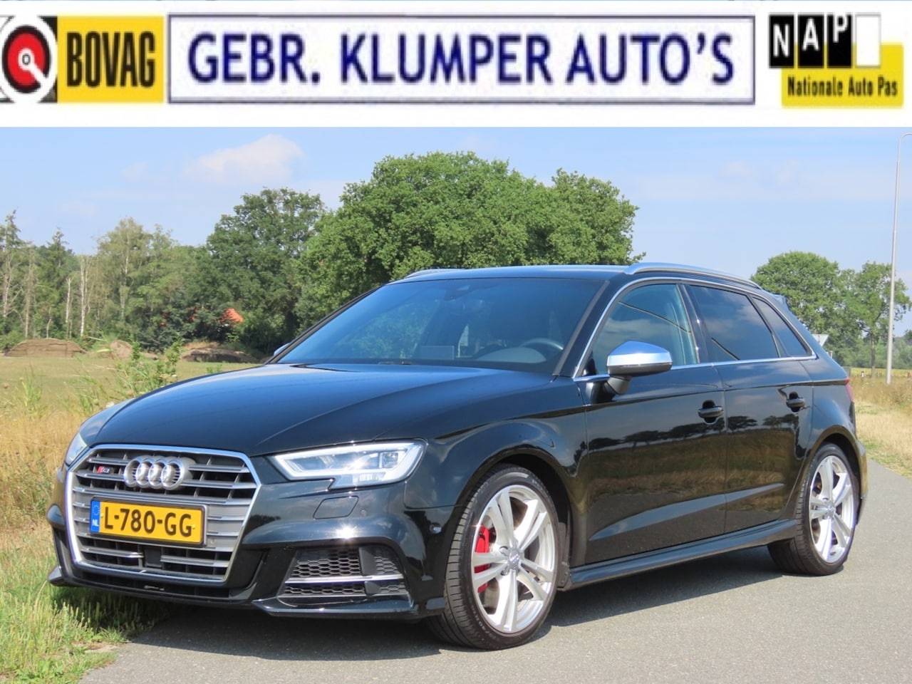 Audi A3 Sportback - 2.0 TFSI S3 quattro Pro Line Plus Full LED, PDC, Navi, Ad. Cruise, ECC, Isofix - AutoWereld.nl
