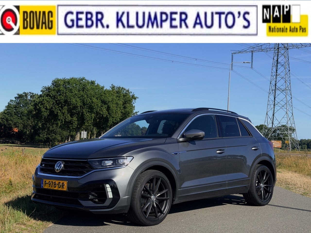 Volkswagen T-Roc - 2.0 TSI 4Motion R Pano, Virtual Cockpit, Full LED, Akrapovic, Isofix - AutoWereld.nl
