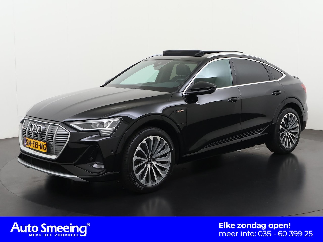 Audi e-tron - 55 quattro S edition 95 kWh | SOH 96% | Panoramadak | Bang&Olufsen | S-Line | Zondag Open! - AutoWereld.nl