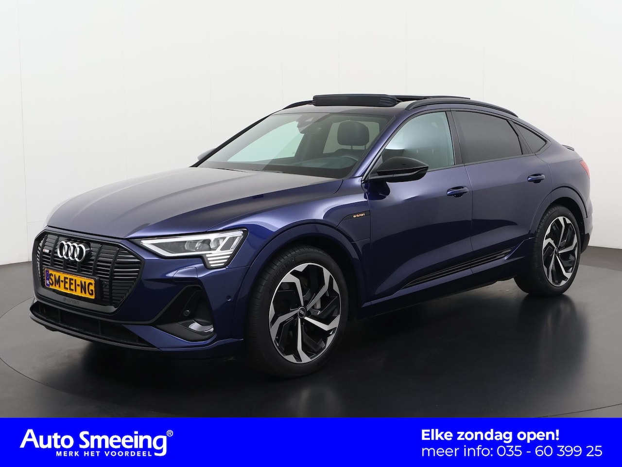 Audi e-tron - 55 quattro S edition 95 kWh | 92% SOH | Panoramadak | Trekhaak | Bang&Olufsen | Zondag Ope - AutoWereld.nl