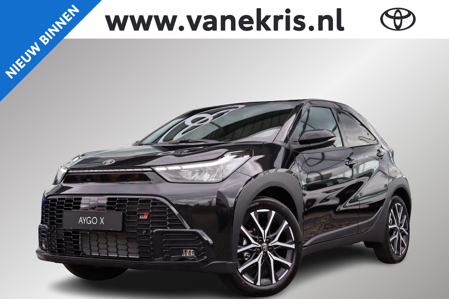 Toyota Aygo X - Hybrid 115 GR Sport Hybrid 115 GR Sport, Apple Carplay/ Android Auto, ,Stoelverwarming, Elektrisch inklapbare - AutoWereld.nl
