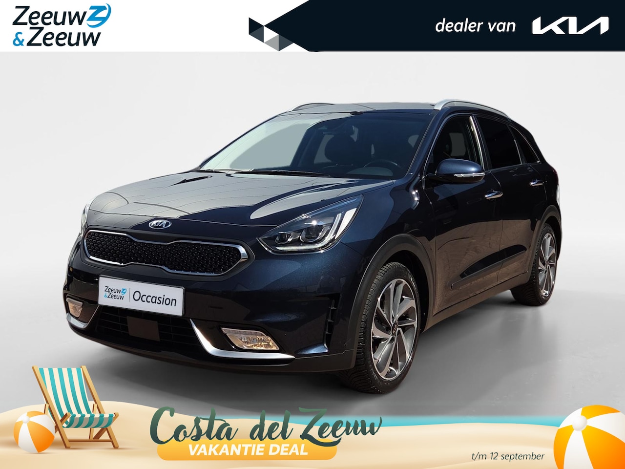 Kia Niro - 1.6 GDi Hybrid ExecutiveLine | Zeer nette auto | Trekhaak | All-season banden | Navigatie - AutoWereld.nl