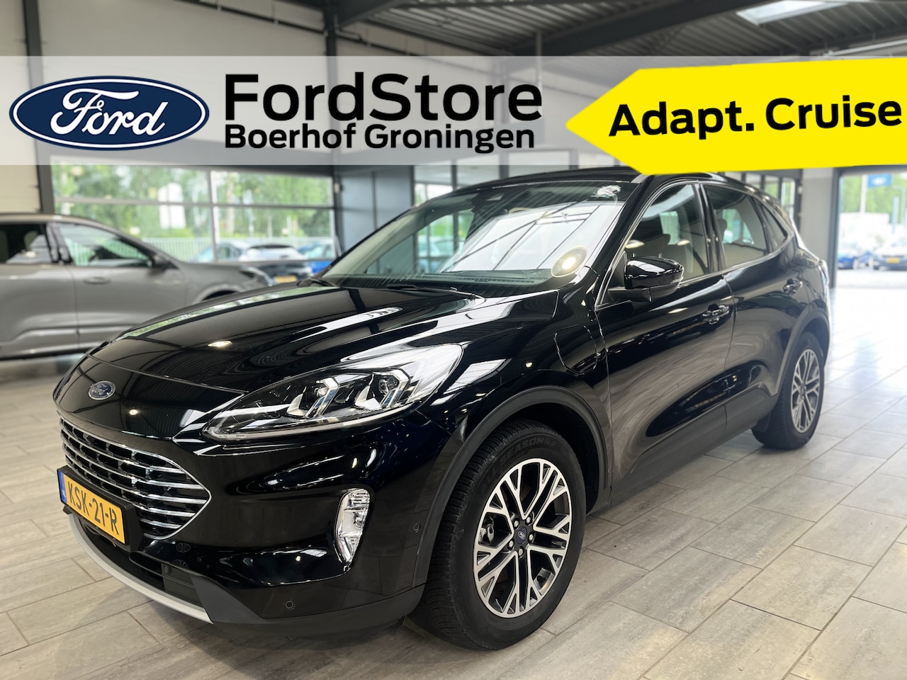 Ford Kuga - 2.5 PHEV Titanium Adaptive Cruise I Stoelverwarming I Head up I All seasonbanden - AutoWereld.nl