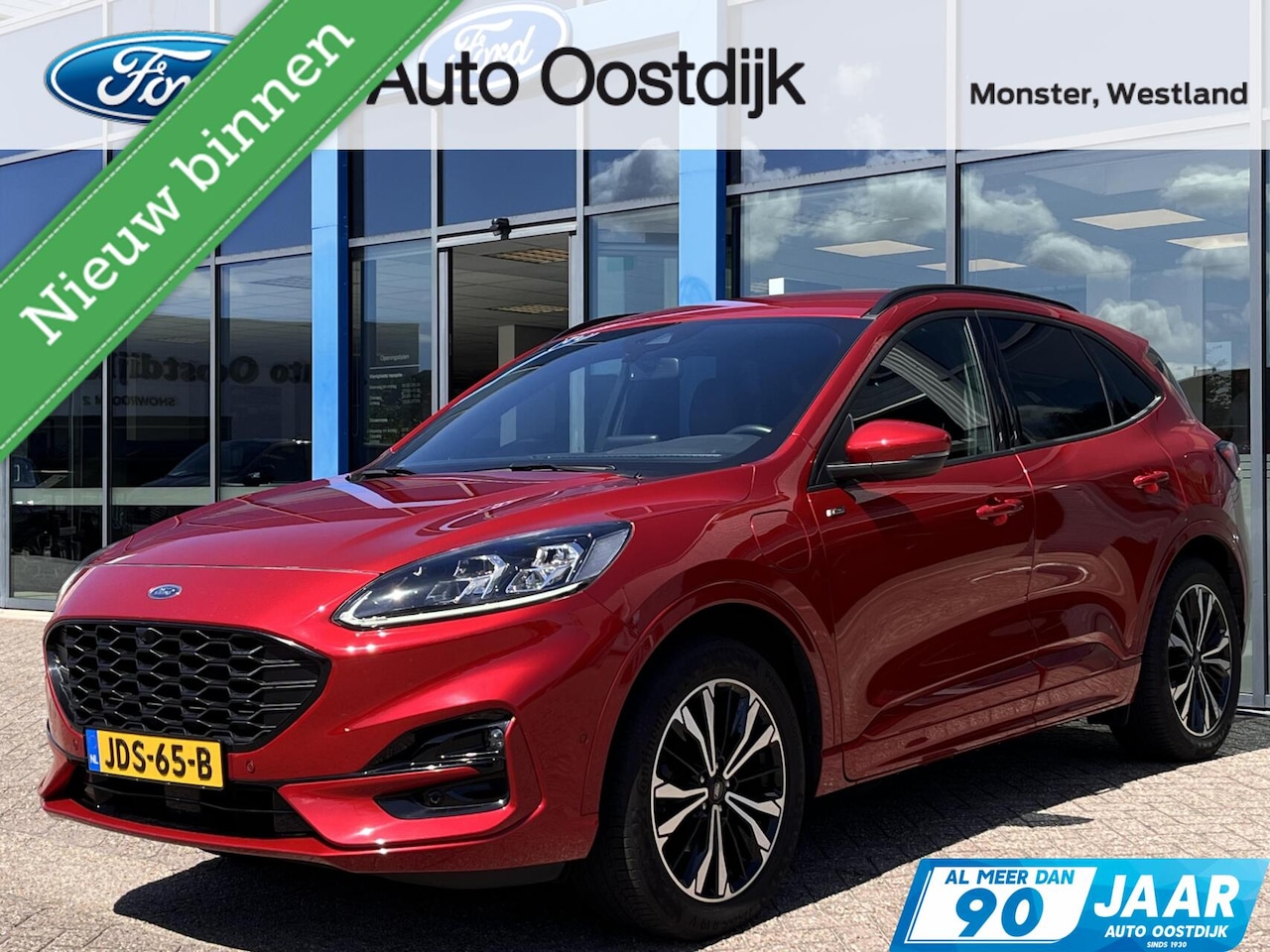 Ford Kuga - 2.5 PHEV ST-Line X 225PK Afn. Trekhaak Winterpack Adaptieve Cruise Camera Blind-Spot B&O K - AutoWereld.nl