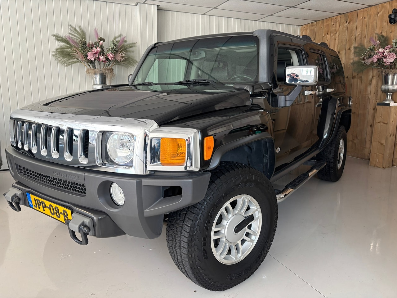 Hummer H3 - 3.5 BENZINE, 38000KM GELOPEN, UNIEK, CRUISE, OPEN DAK, AIRCO, ETC.... - AutoWereld.nl