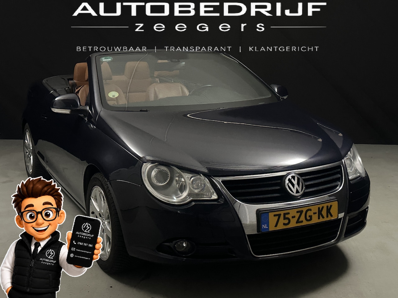 Volkswagen Eos - 2.0 T-FSI *Pano*Cabrio*Automaat*Full Options* - AutoWereld.nl