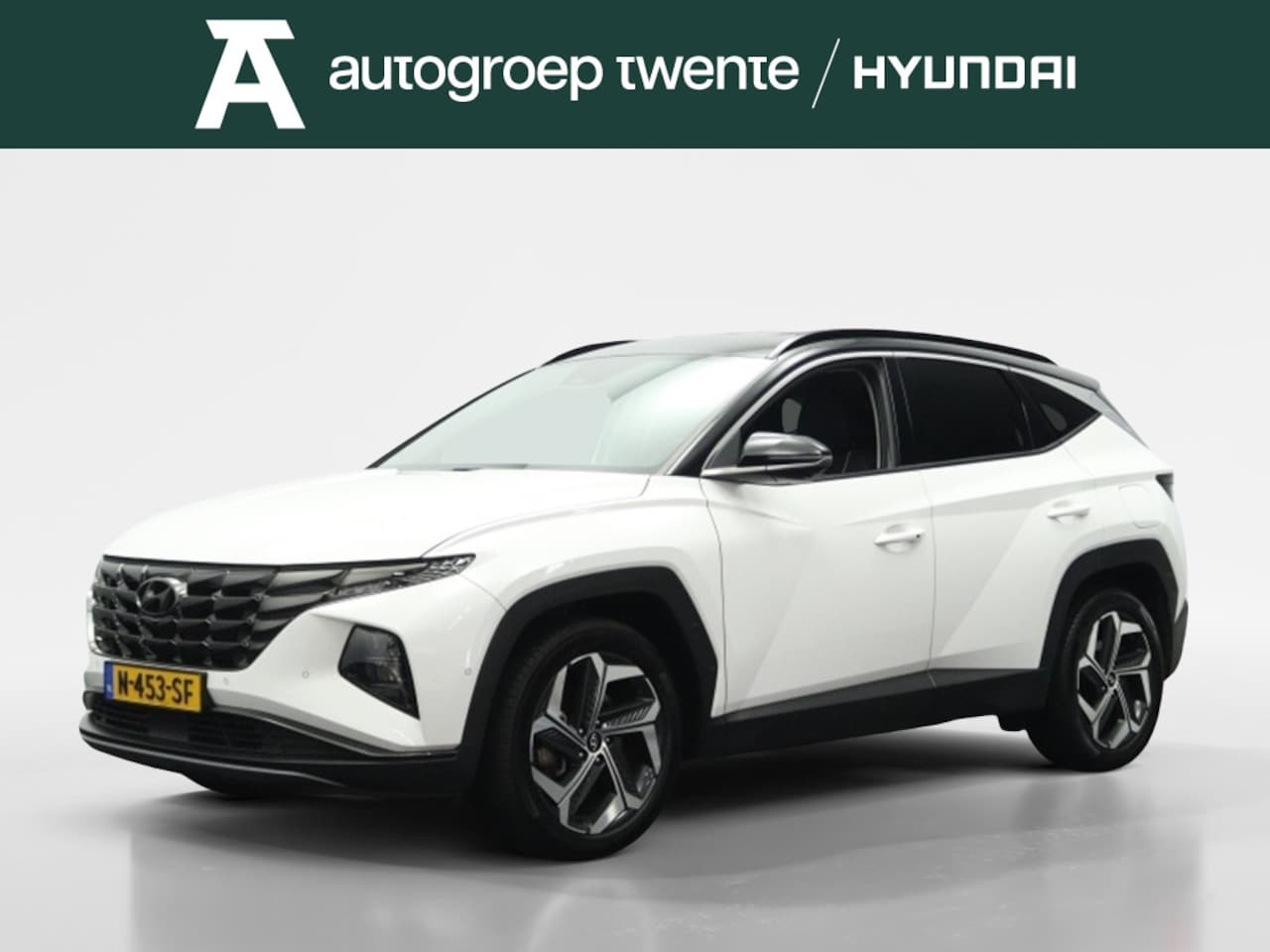Hyundai Tucson - 1.6 T-GDI HEV Premium | Trekhaak | Leder | Stoelventilatie | 360 Camera | Apple carplay | - AutoWereld.nl