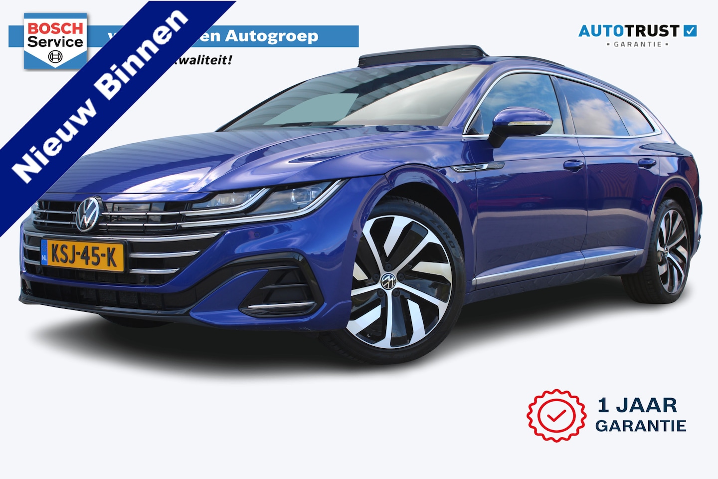 Volkswagen Arteon Shooting Brake - 1.4 TSI eHybrid R-Line Business+ | Incl. 12 maanden garantie | SOH 92% | Stoel/stuurverwar - AutoWereld.nl