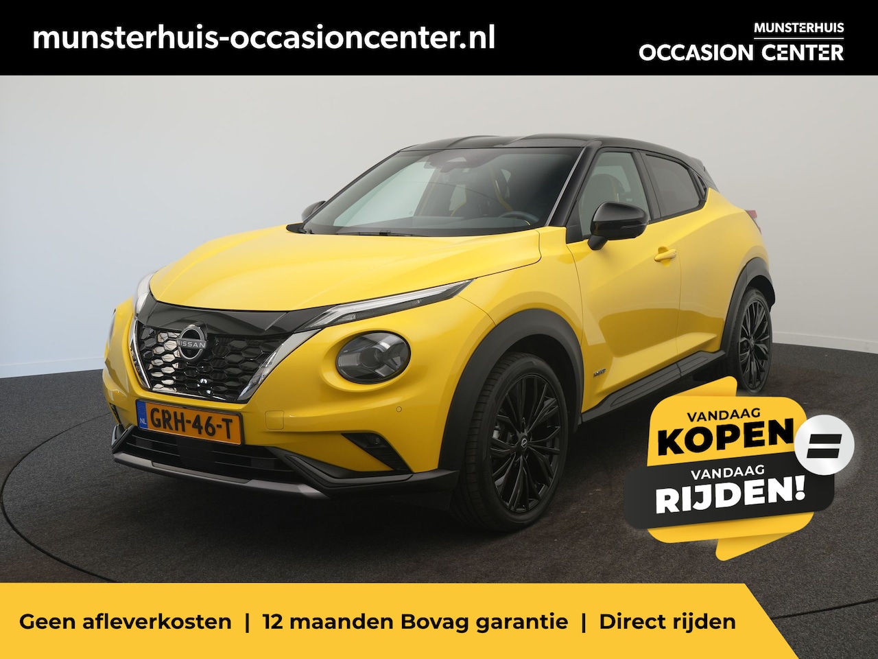 Nissan Juke - 1.6 Hybrid N-Sport - RIJKLAARPRIJS - Sportstoelen - Rondomzichtcamera - Stoel- en Stuurver - AutoWereld.nl