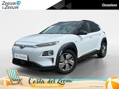 Hyundai Kona Electric - EV Premium 64 kWh | Achteruitrijcamera | Head Up Display | Dodehoek Detectie | Lederen Bek