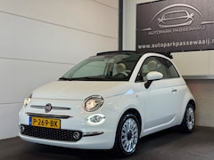 Fiat 500 C - 0.9 TwinAir Turbo Lounge Cabrio, Cruise Control, Airco, Elek Ramen, Parkeersensoren, Navig