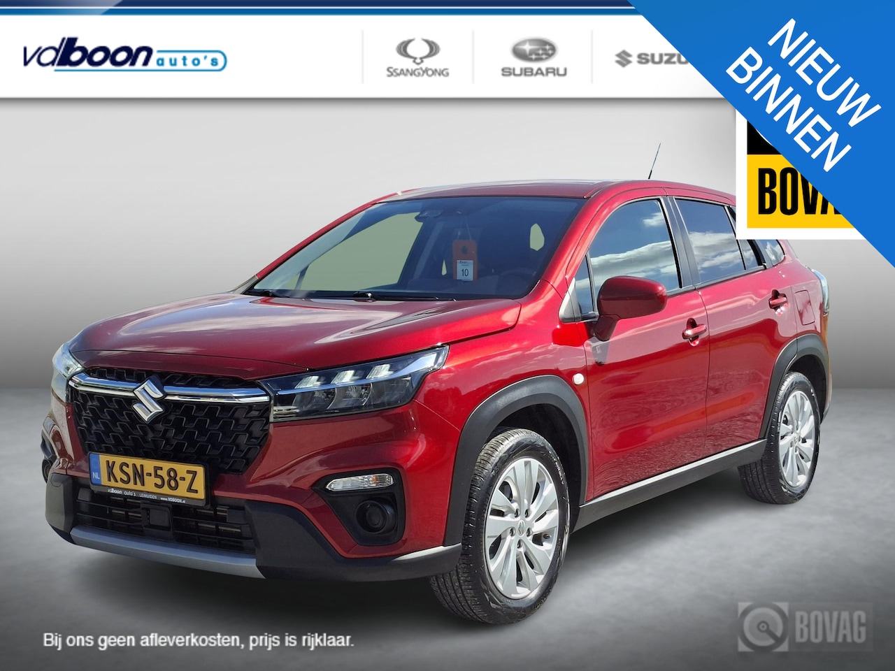 Suzuki S-Cross - 1.4 Boosterjet Comfort Smart Hybrid TREKH | CRUISE | rijklaarprijs !! - AutoWereld.nl