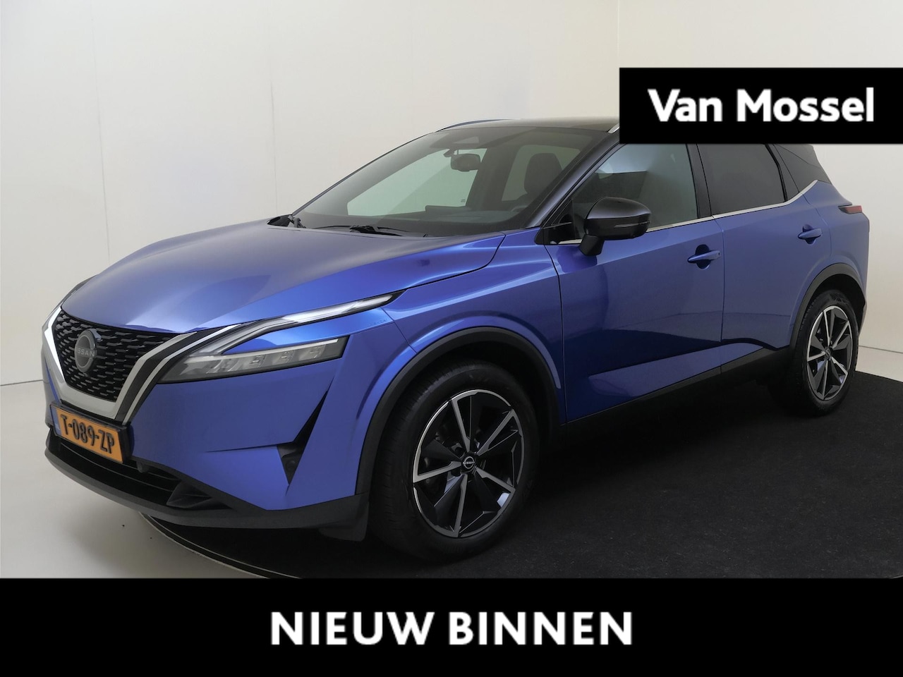 Nissan Qashqai - 1.3 MHEV Tekna 140PK | Panoramadak | Navigatie | Adaptieve Cruise Control | Half-Lederen B - AutoWereld.nl