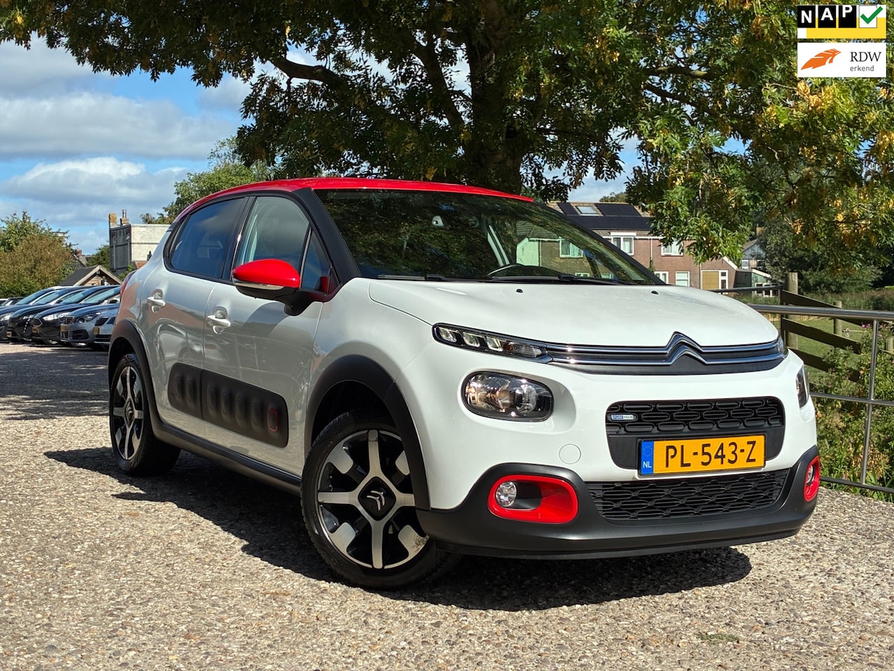 Citroën C3 - 1.2 PureTech Shine | Cruise + Clima + Navi nu € 6.975,-!!! - AutoWereld.nl