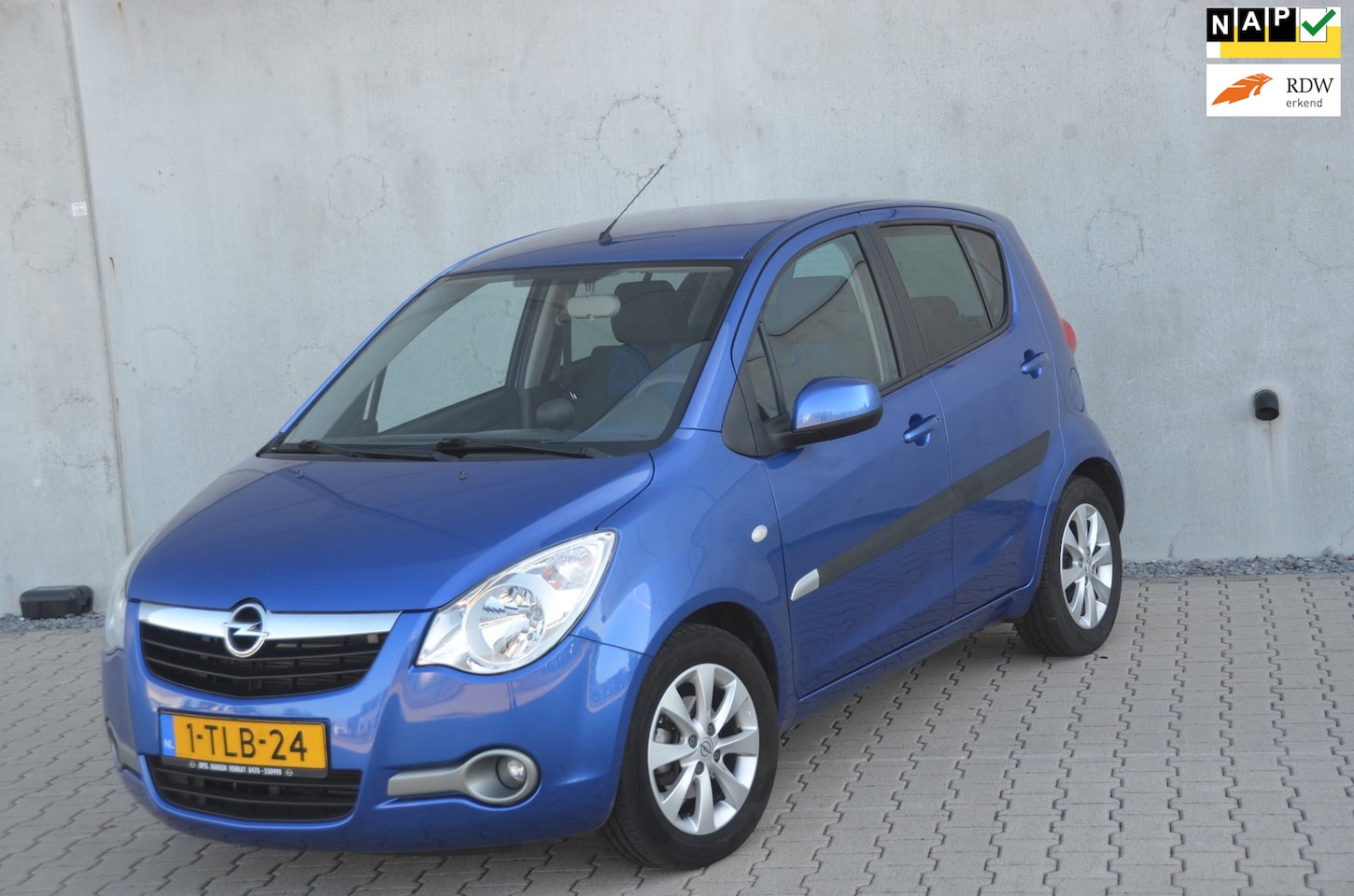 Opel Agila - 1.0 Berlin 1.0 Berlin, Airco, Electr ramen, NAP, USB. - AutoWereld.nl