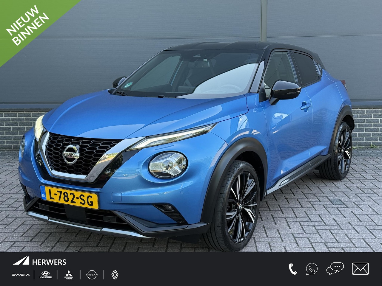 Nissan Juke - 1.0 DIG-T N-Design / Eerste Eigenaar / Dealer Onderhouden / Android Auto / Navigatie / Ach - AutoWereld.nl