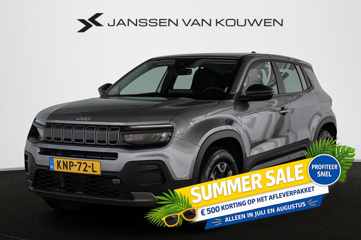 Jeep Avenger - 1.2 e-Hybrid Longitude Apple CarPlay - AutoWereld.nl