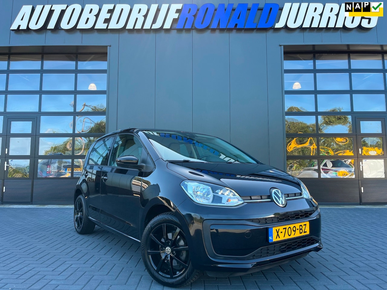 Volkswagen Up! - 1.0 NL.Auto/Black edition/Airco/5Deurs/Elc.Pakket/1Ste Eigenaar/Dealer onderhouden - AutoWereld.nl