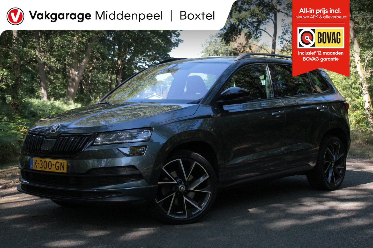 Skoda Karoq - 1.5 TSI ACT Sportline Business | Trekhaak | Carplay | Elek. klep | Virtual - AutoWereld.nl