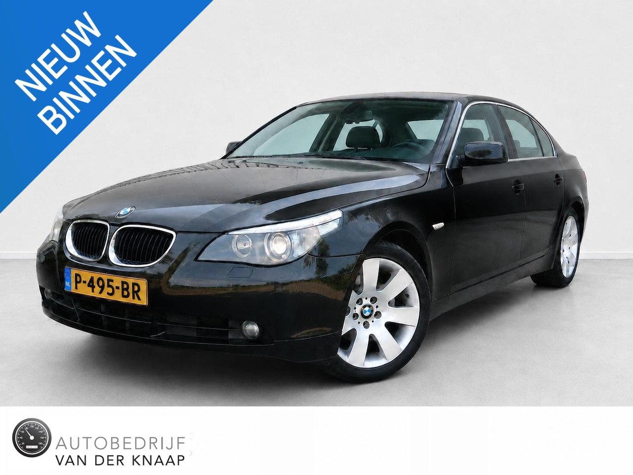 BMW 5-serie - 525i Executive | Clima | Cruise | Multimedia/Navi | Leder | Stoelverwarming | PDC | - AutoWereld.nl
