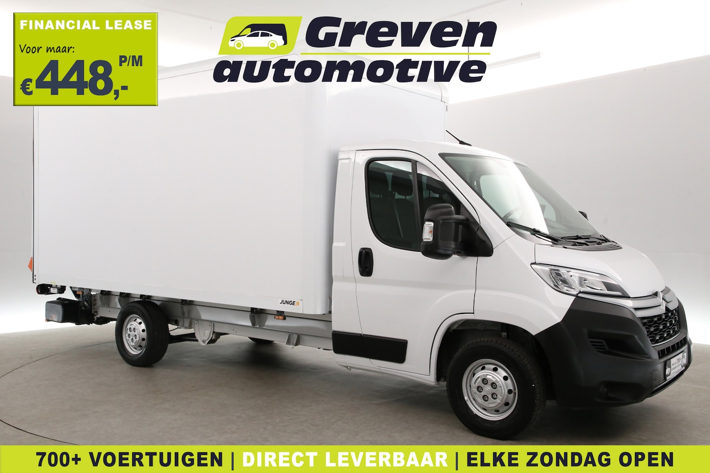Citroën Jumper - 2.2 BlueHDi N1* 140PK 3.5t | Bakwagen | Laadklep | Airco | Camera | Cruise | Carplay | 3 Z - AutoWereld.nl