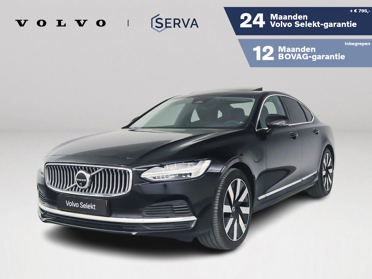 Volvo S90 - T8 AWD Plus Bright | Panoramadak | 360° camera | Harman Kardon | Stoel- en Stuurverwarming - AutoWereld.nl