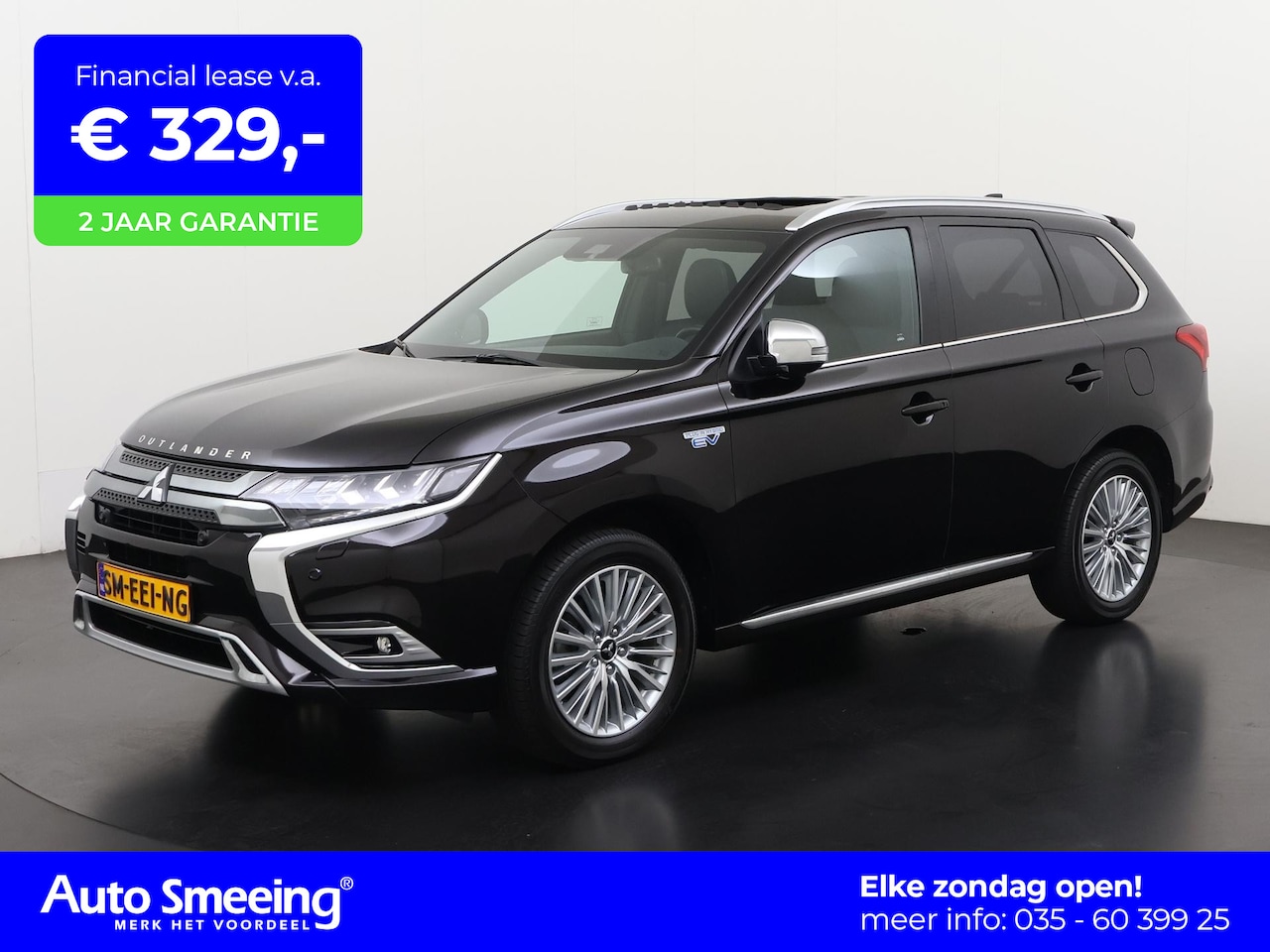 Mitsubishi Outlander - 2.4 PHEV Instyle | Schuifdak | Leder | Adaptive cruise | Zondag Open! - AutoWereld.nl