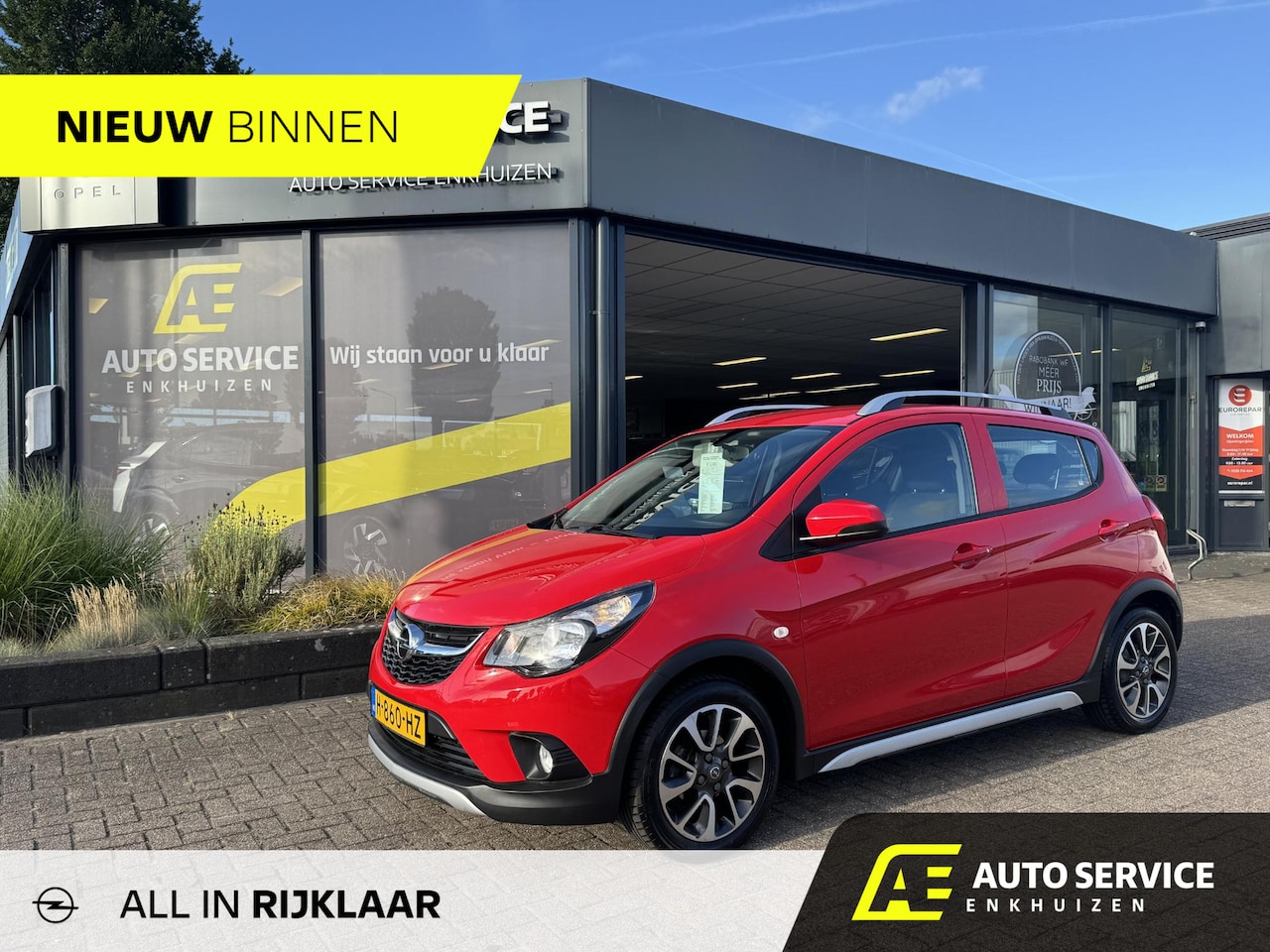 Opel Karl - 1.0 Rocks Online Edition Prachtige automaat - geheel rijklaar ! | Airco | Carplay | LMV | - AutoWereld.nl
