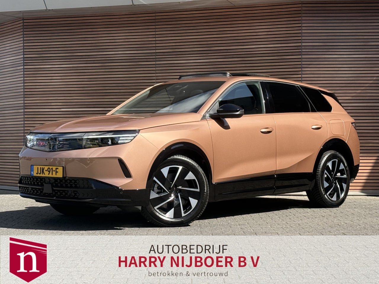 Opel Grandland Electric - Business Edition 73 kWh Panodak / AGR Stoelen / 360* Camera / Clima / Carplay - AutoWereld.nl