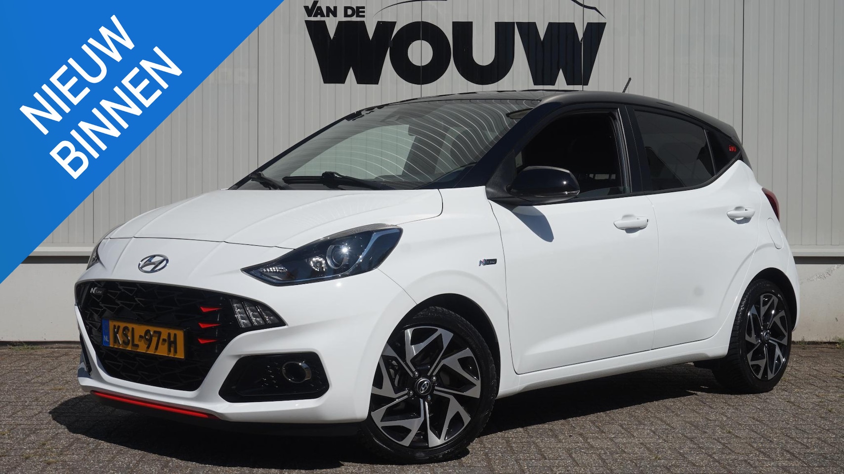 Hyundai i10 - 1.0 T-GDI N Line 5-zits All-Season banden | Climate | Cruise | DAB+ | Camera |  Zwart Dak - AutoWereld.nl