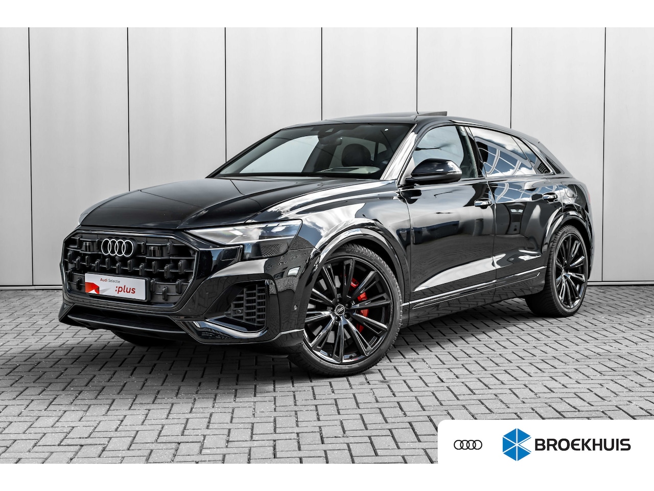 Audi Q8 - 55 TFSI e quattro Pro Line S 394 PK | Trekhaak | Panoramadak | Geheugen stoelen | Head-up - AutoWereld.nl