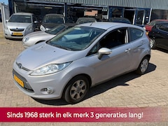 Ford Fiesta - 1.6 TDCi ECOnetic Titanium 95PK NL AUTO NAP AIRCO l MTF-STUUR l ELEK PAKKET l LMV GOED OND