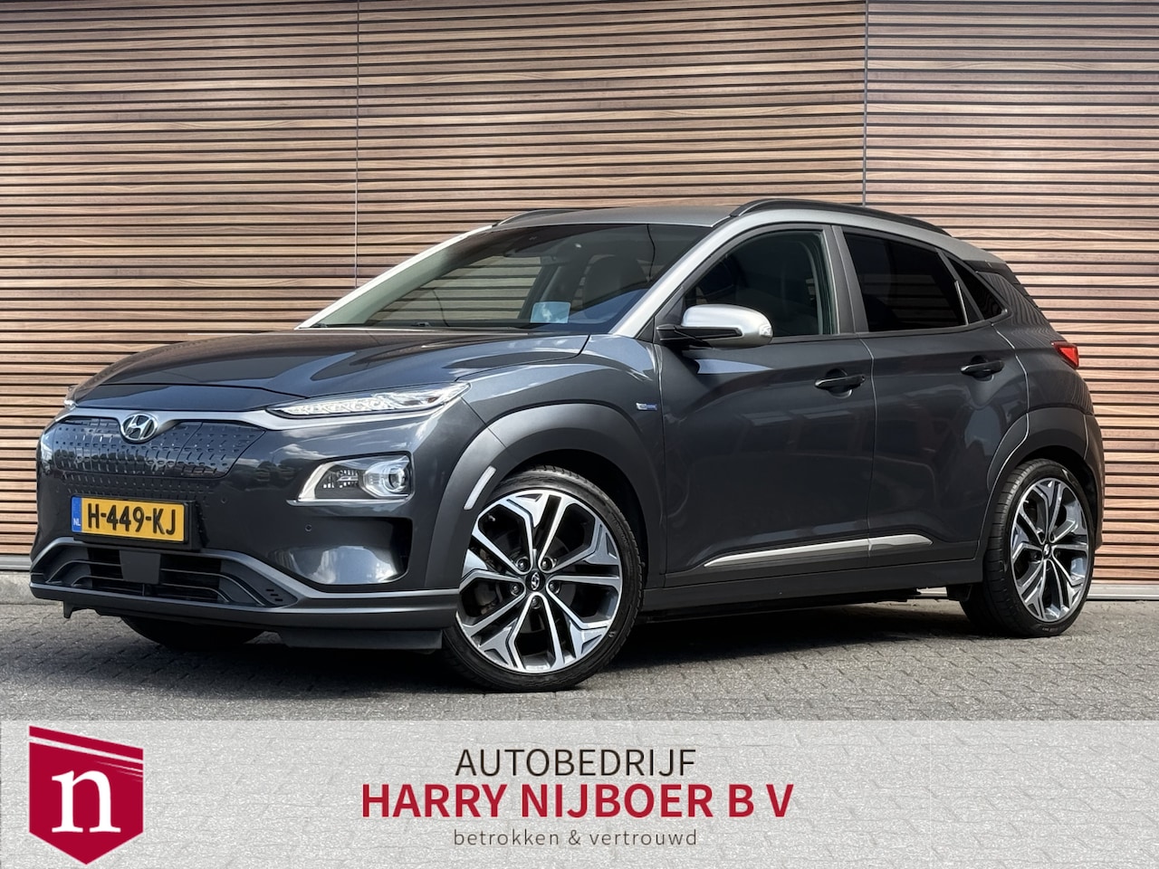 Hyundai Kona Electric - EV Premium 64 kWh Leer / Head-Up / Stoel verwarming & Koeling / Winterbanden - AutoWereld.nl