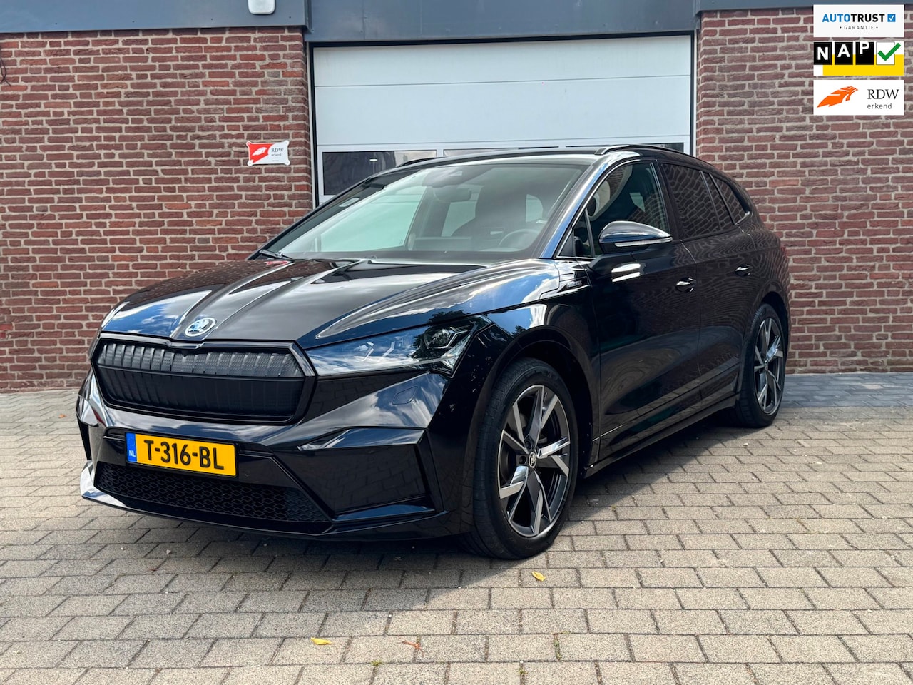 Skoda Enyaq iV - 80 Sportline|SOH97%|Trekhaak|MatrixLED| - AutoWereld.nl