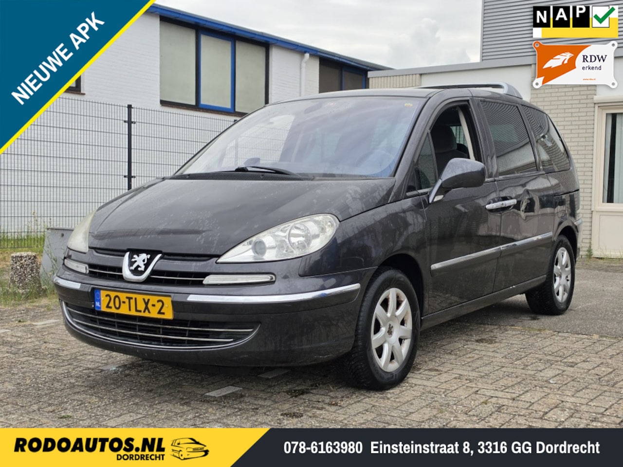 Peugeot 807 - 2.0 HDiF ST 7-Persoons Airco Exportprijs ✅ - AutoWereld.nl
