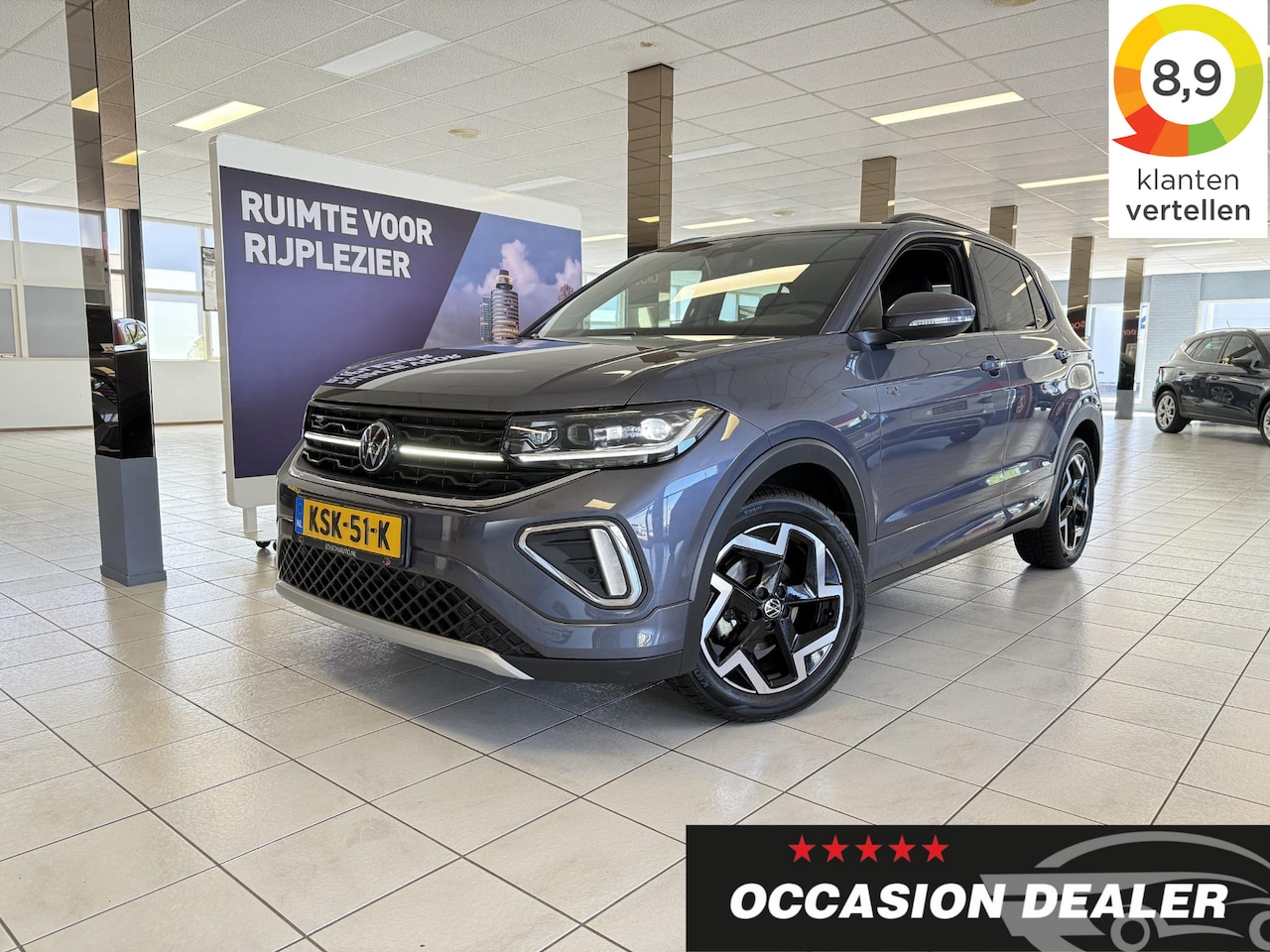 Volkswagen T-Cross - 1.0 TSI R-Line Edition DSG 116PK *NAVI*APP*MATRIX* - AutoWereld.nl