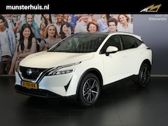 Nissan Qashqai - 1.3 MHEV Xtronic Tekna *1.800kg trekgewicht* - Panoramadak - Dakrails - Trekhaak - Allseas