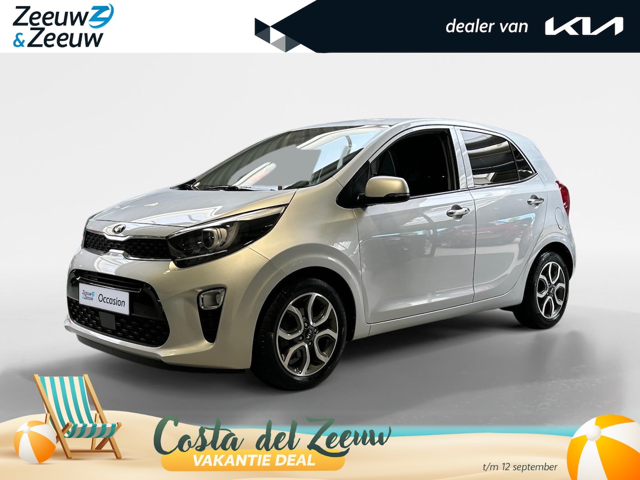 Kia Picanto - 1.0 DPi DynamicPlusLine | Apple Carplay / Android Auto | Navigatiesysteem | Lichtsensor | - AutoWereld.nl