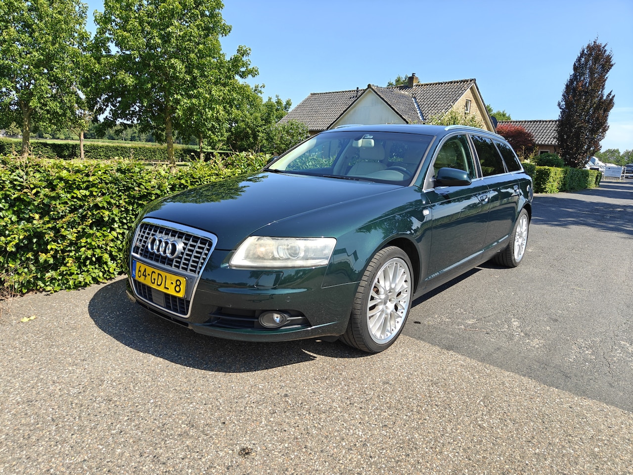 Audi A6 Avant - 3.2 FSI quattro CLIMA/LEER/NAVI/AUTOMAAT BJ 2007 - AutoWereld.nl