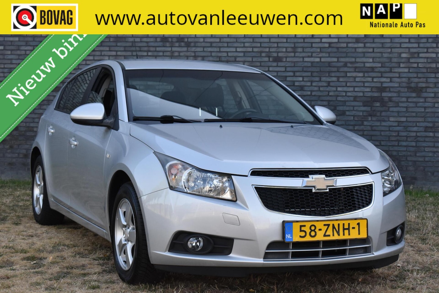 Chevrolet Cruze - 1.6 LT NAVIGATIE/TREKHAAK/AIRCO/PDC/ETC.! - AutoWereld.nl