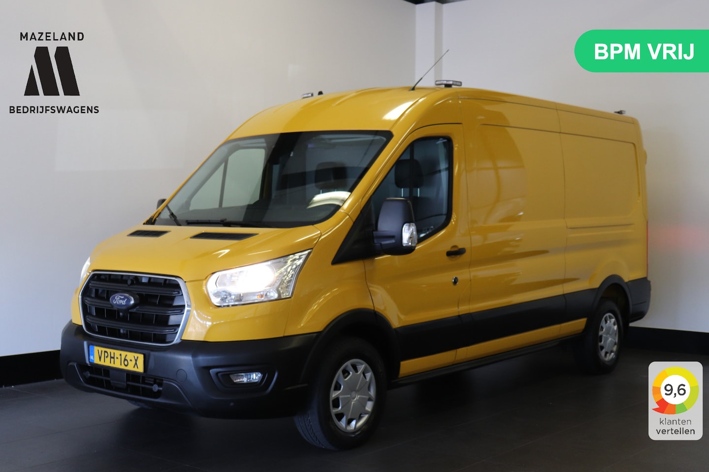 Ford Transit - 2.0 TDCI 170PK L3H2 EURO 6 - Airco - Navi - Cruise - €14.900,- Excl. - AutoWereld.nl
