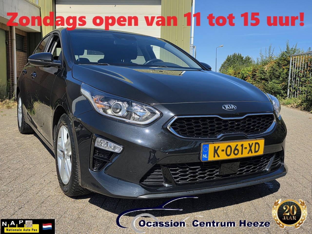 Kia Cee'd - Ceed 1.0 T-GDi DynPlusLine, Camera! Carplay! Half Leder! VERWACHT! - AutoWereld.nl
