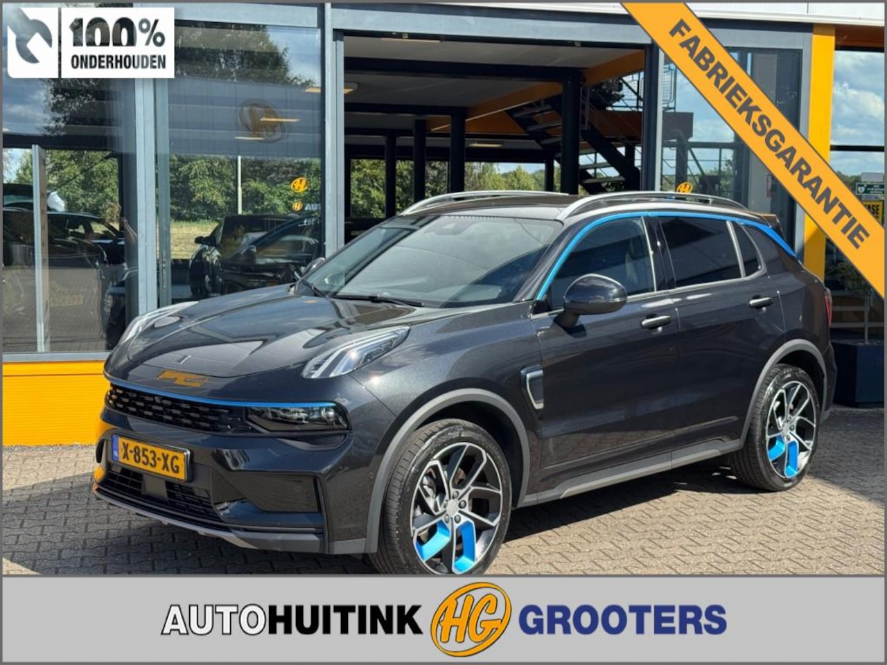 Lynk & Co 01 - 1.5 PHEV Hybrid 261 pk - 360 camera - Zwarte hemel - Nw Model!! - AutoWereld.nl