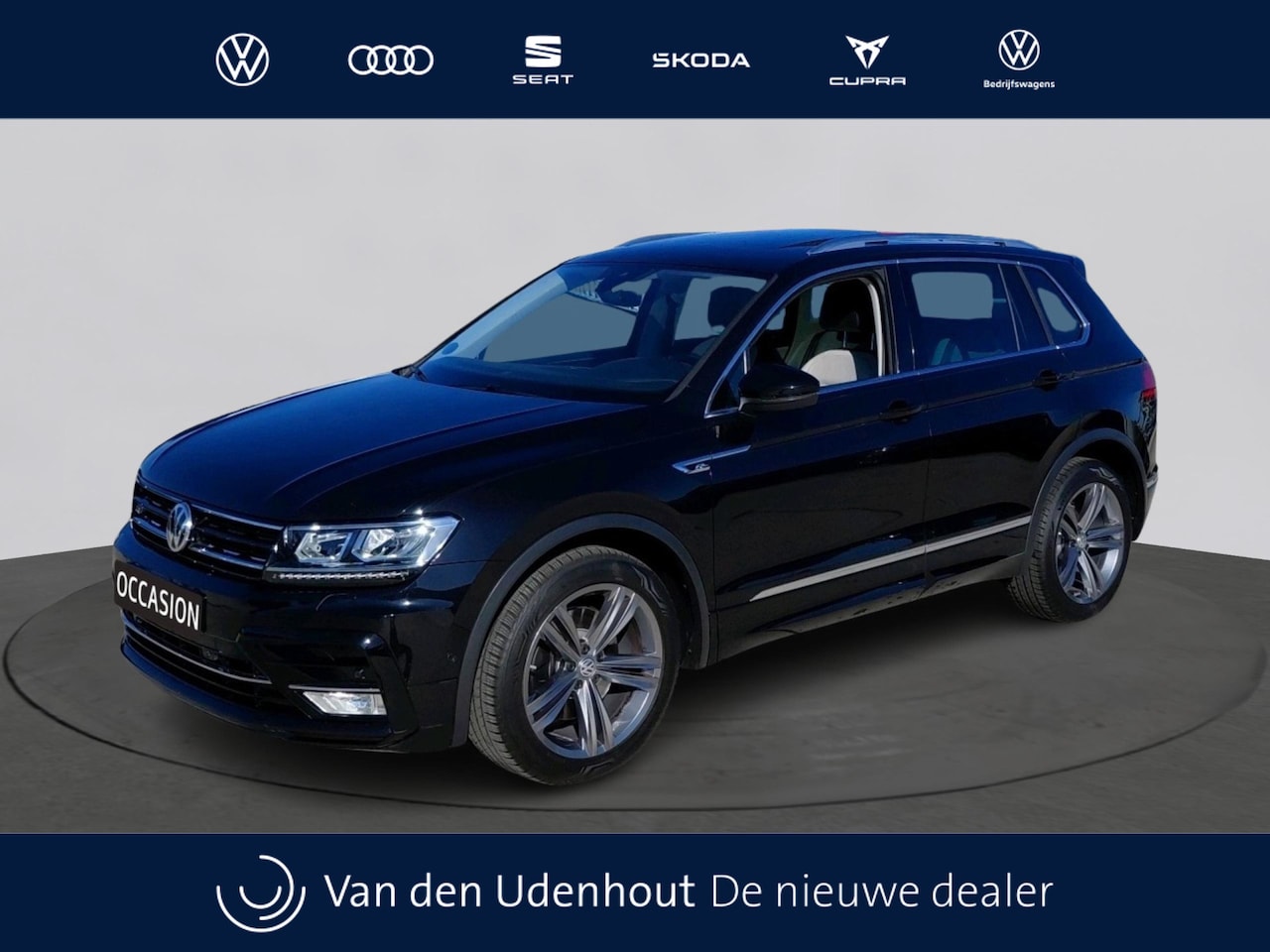 Volkswagen Tiguan - 2.0 TSI 4Motion Highline | Panoramadak | Leer | Camera | - AutoWereld.nl