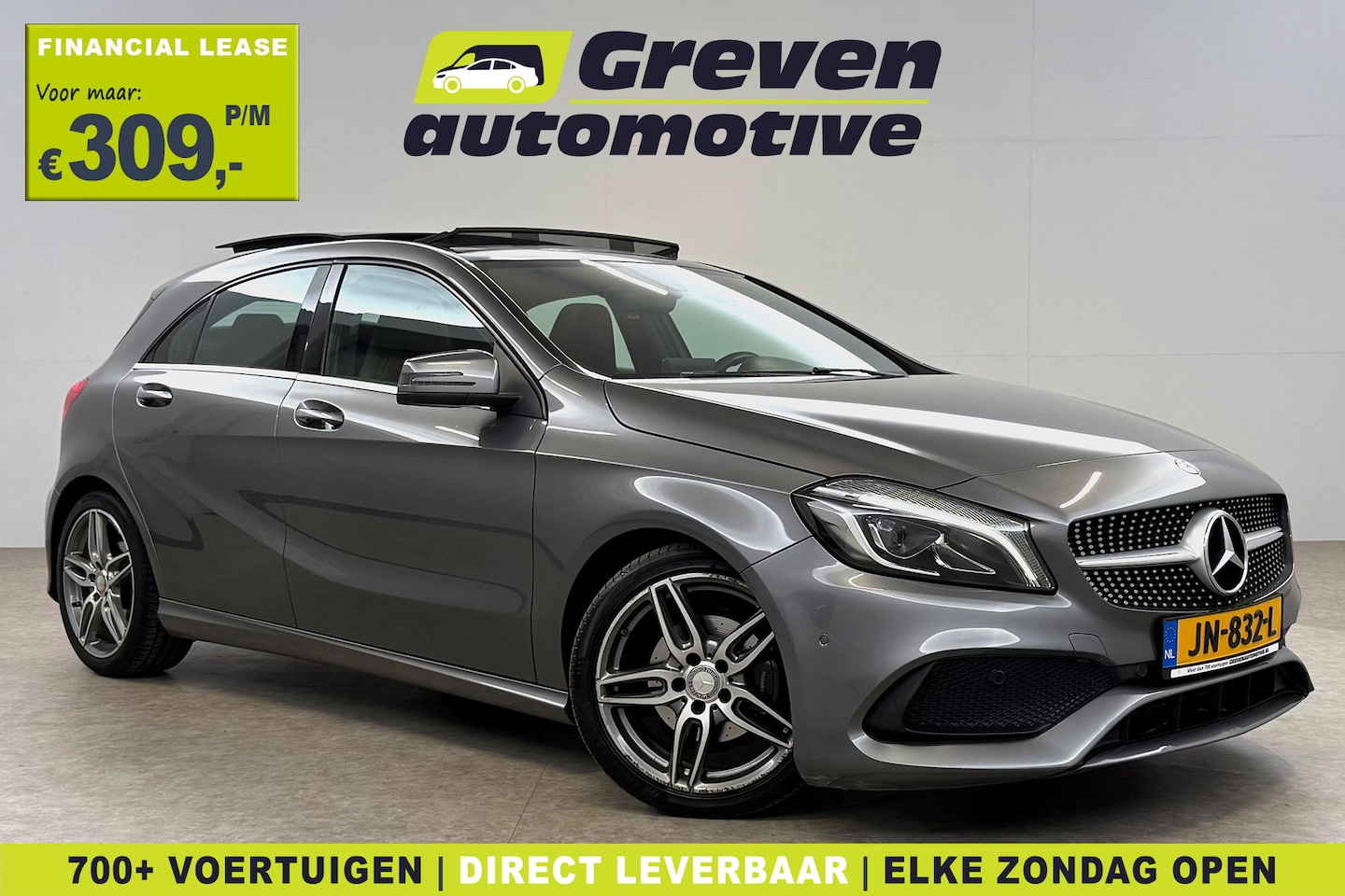 Mercedes-Benz A-klasse - 180 | Pano | Cruise | Navi | Parkeersens. | LED | NAP - AutoWereld.nl