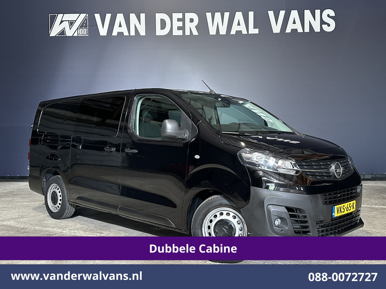 Opel Vivaro - 2.0 CDTI 123pk Automaat L3H1 Dubbele Cabine Euro6 Airco | 5-Zits | Camera | Navigatie | Ap - AutoWereld.nl