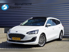 Ford Focus Wagon - 1.0 125PK Vignale Ecc Adapt.Cruise Pano Leer HUD Navi PDC Sync
