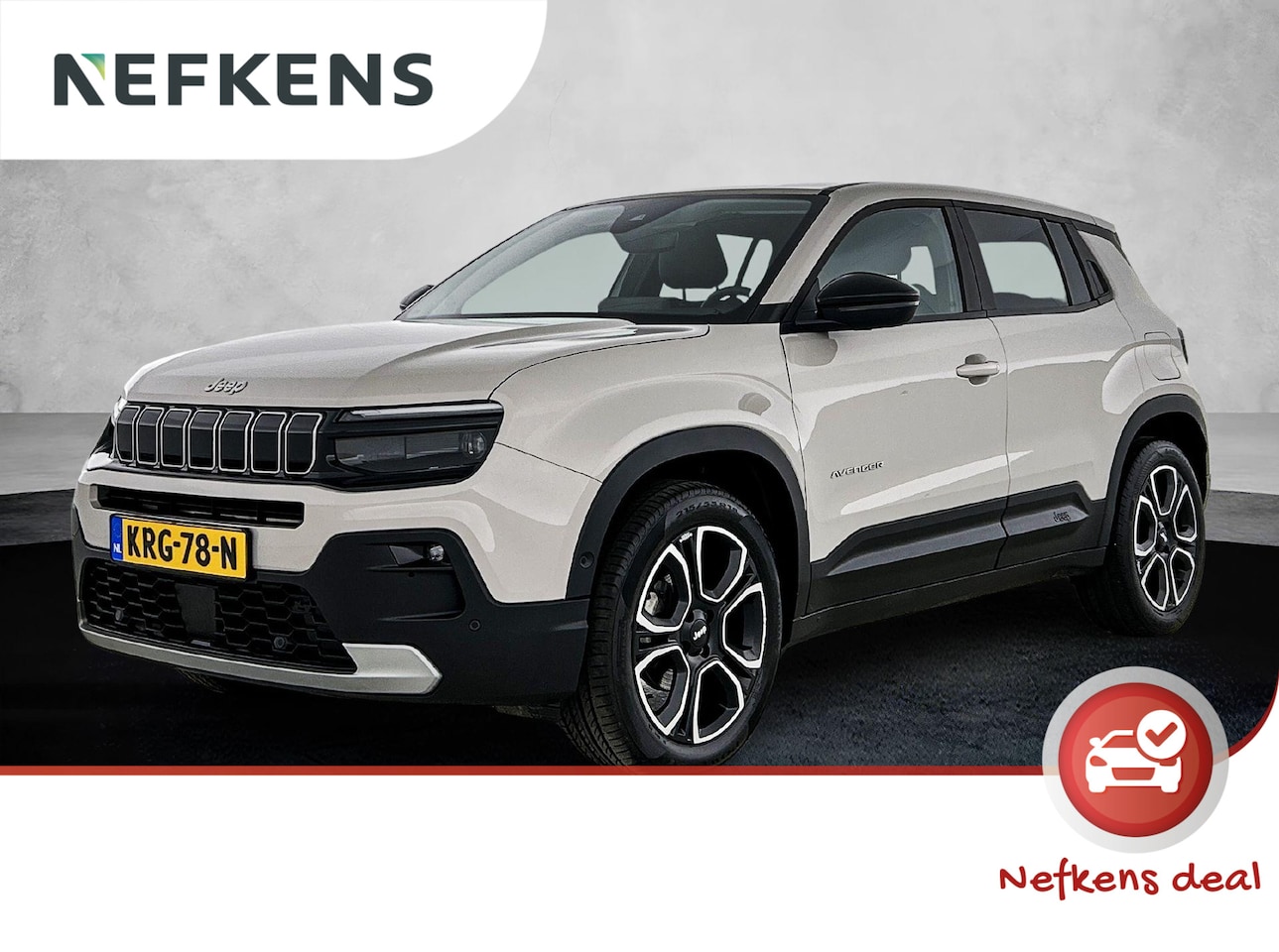 Jeep Avenger - 1.2 100pk Summit | Apple Carplay/Android Auto | Climate Control | Adaptieve Cruise control - AutoWereld.nl