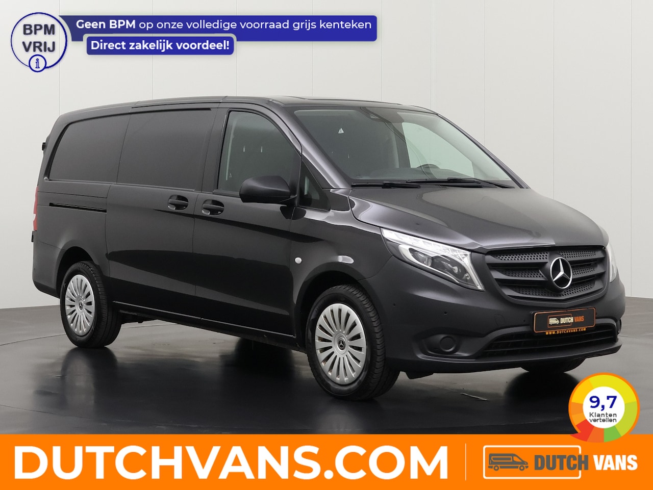 Mercedes-Benz Vito - 116CDI Automaat Lang | Led | Standverwarming | Navigatie | Camera | Airco | Cruise | Betim - AutoWereld.nl