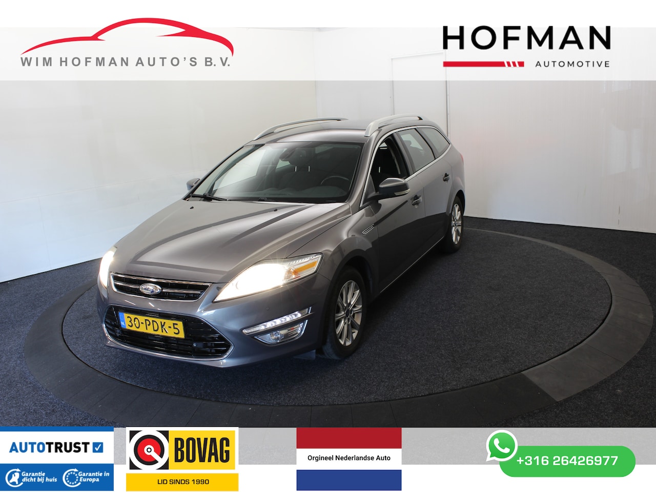 Ford Mondeo - APK t/m 05-2027 161PK Titanium Dealer onderhouden Groot Navi incl set Nieuwe All Season - AutoWereld.nl